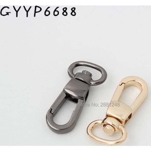 13mm 3 colors trigger snap hook clasp metal clip swivel dog leash bags small handbag purse adjusted strap hook