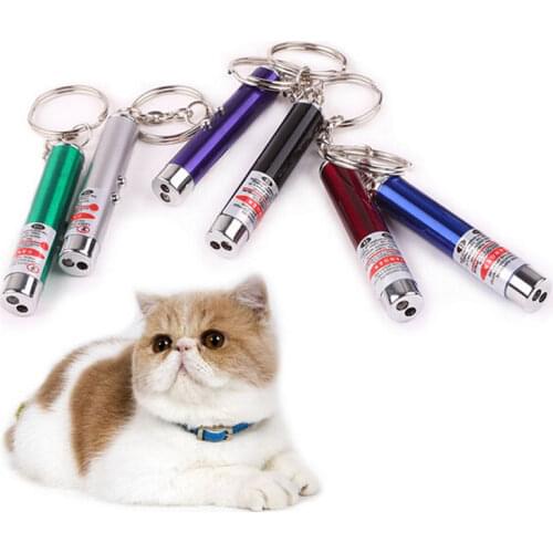 LED Light Laser Toys Tease Cats Rods Red Laser Pen Funny Interactive Goods For Pets Visible light Laserpointer