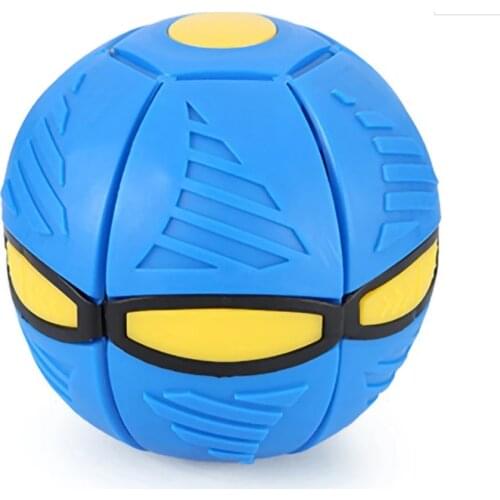 Fly ball disc flat ball LED throw toys Deformation ball dropshipping