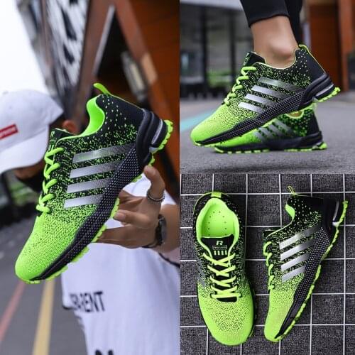 Mens Running Shoes Plus Size 47 Breathable Man Sports Sneakers Lace Up Comfort Casual Walking Shoes Athletic Training Footwear