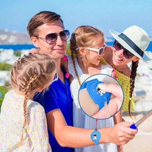 New Style Cartoon Pattern Watch Strap Hand With Sanitizer Disinfectant Alcohol Dispensing Silicone Bracelet Watch Strap Sterile