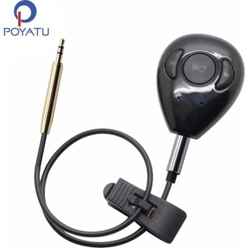 POYATU For Audio-Technica ATH-M50 ATH-M40x Headphone Bluetooth Adapter Transform Non-Bluetooth Into Wireless For IPhone Samsung