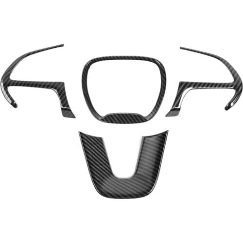 Steering Wheel Cover Trim for 2015-2020 Dodge Challenger Charger for Durango Grand Cherokee SRT8