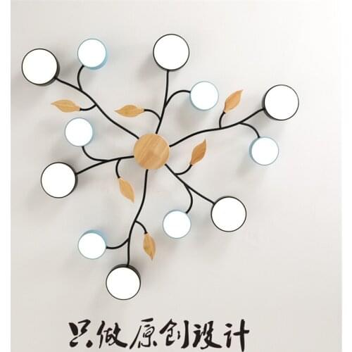 Nordic Modern Led Chandeliers Bedroom Living Room Hall Kitchen Restaurant Study hanging Lighting Home Chandelier Lighting Lamp