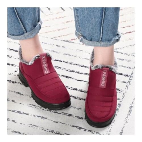 Winter womens old Beijing velvet and thick casual cotton boots warm snow boots