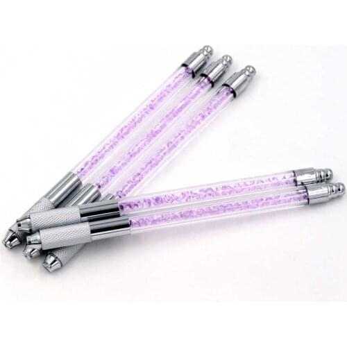 1pcs New Arrival Permanent Makeup Manual Tattoo Eyebrow Pen Manual Tattoo Pen Microblading Pen Eyebrow Tattoo Tools For Needles