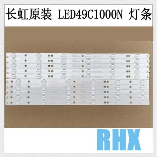 10piece/lot 100%NEW FOR Changhong LED49C1000N LED49C1080N Light Bar LB-C490F13-E2-L-G1-LD1/2
