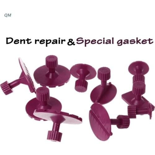 10pcs PDR Dent Puller Glue Pulling Tabs Paintless Removal Body Repair Tools Kit 13MF