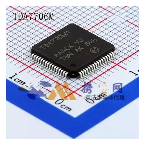 2-10PCS New TDA7706M QFP-64 Wireless transceiver chip