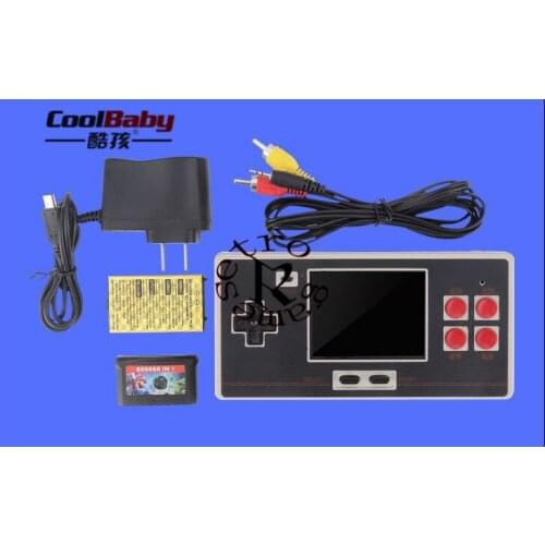 20 PCS Classic Handheld Game Console 2.7" For NES FC600 In 1 HD Classic Game SUP Plug-In TV Output Game Machine Gamepad