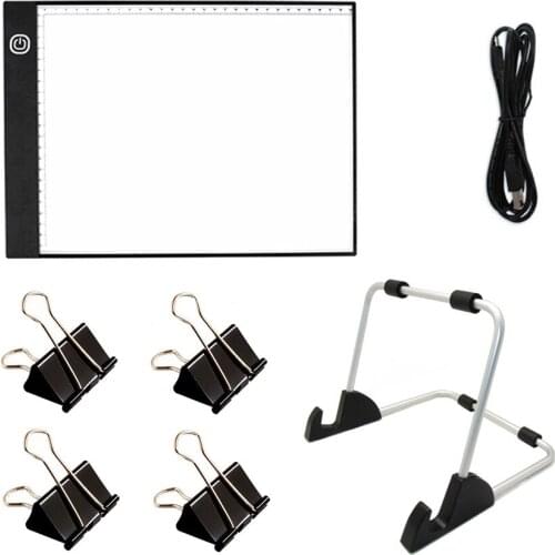 5d Diamond Painting Led Light Pad With scale A4 Led Drawing Board Tablet and Optional Diamond Painting Accessories Light Pad Sta