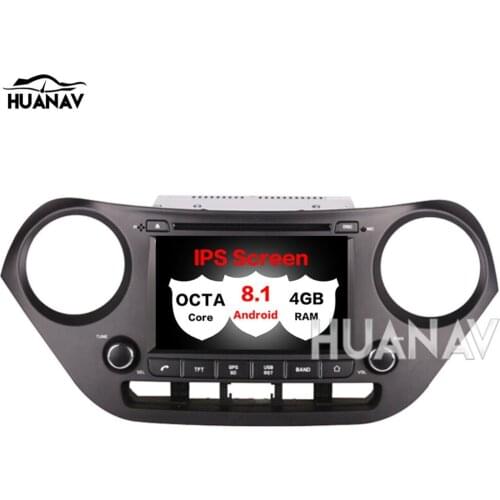 Car DVD Player GPS navigation For Hyundai I10 I-10 2013+ multimidia 2 din radio auto stereo head unit Android 8.1