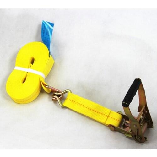 1 pc Car tightening belt for Fixed functions for movement or storage of goods cargo lashing belt Cargo Lashing Belt Polyester 3t