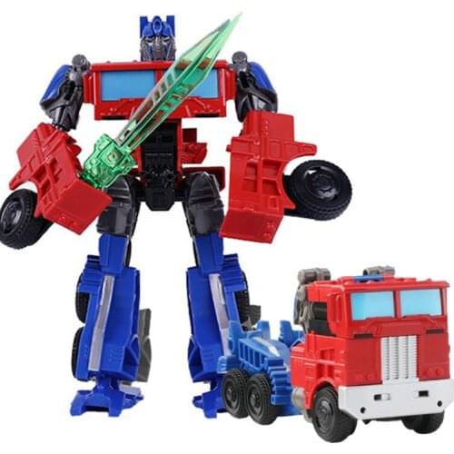 BMB 18CM NEW Anime Cool Transformation Movie Toys Robot Car Action Figure model children Kids boy beginner level toy gift