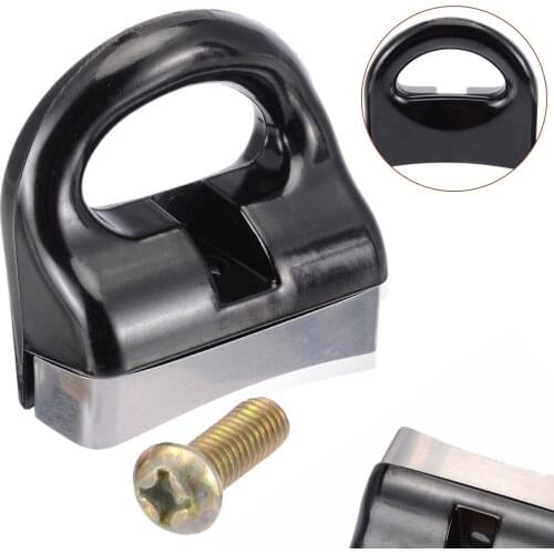 Kitchen Cooker Pot Pan Side Holder Handle Grip Handgrip Black 60mm Length