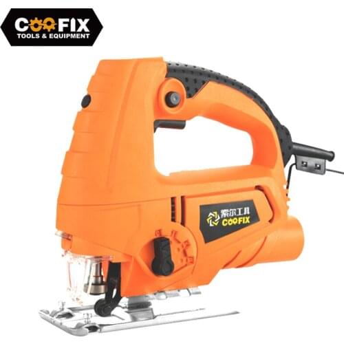 COOFIX 610 W Laser Jig Saw Multifunction Quick Blade Change Electric Saw LED Light Guide Woodworking Power Tools