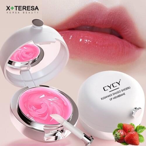 Girl Good Night Strawberry Lip Mask Fruit Natural Extract Hydrating Peel Off Lip Mask Honey Deeply Care Lip Oil Primer Lip Balm