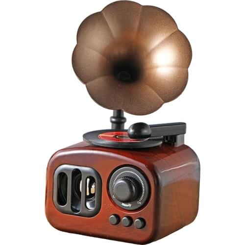 Phonograph Art Music Box Ornament Home Desktop Decor Creative Gift Crafts