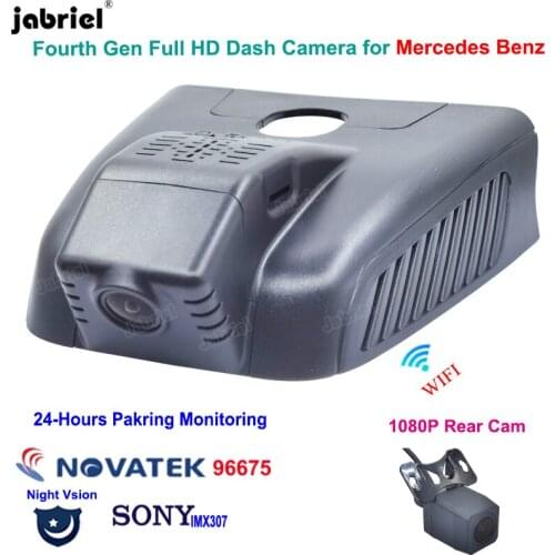 Full HD Night vision Car Dvr Dash Cam Camera Dual Len for Mercedes Benz A180 A200 A220 2019 2020 20201 for Mercedes A Class w177