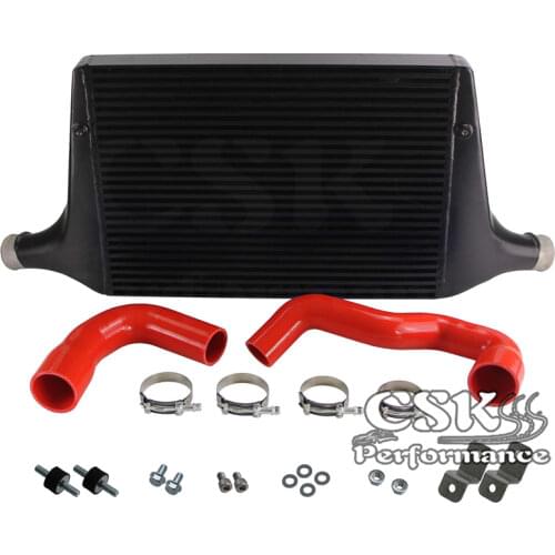 Fit For Audi A4 B8 A5 B8 2.7/3.0 TDI 08-12 Black Performance Tuning Intercooler Kit