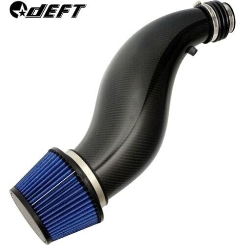 DEFT Car Air Filter Kit Intake Pipe Cleaner Assemblies Auto Air Intake Hose System For EGEK 1992-2000 carbon fiber