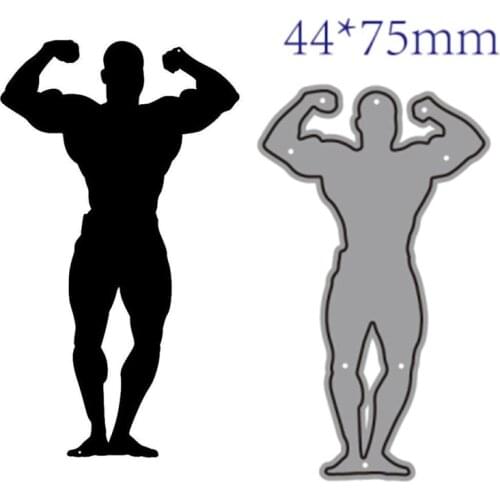 Metal cutting dies cut die mold Fitness decoration Scrapbook paper craft knife mould blade punch stencils dies