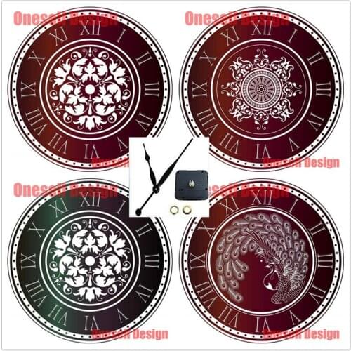 Mandela wall sticker clock 5d diamond painting with clock mandela diamond embroidery with clock Santa Claus rhinestone pictures