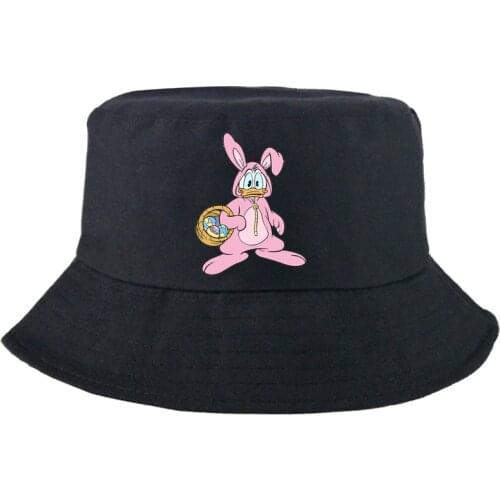 Disney Mickey Mouse Graphic Fishing Hat Cotton Bucket Hat Outdoor Double-sided For Man Women Kids Summer Panama Cap Sunbonnet