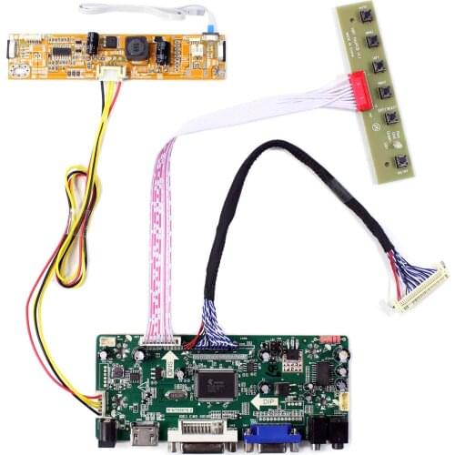 HD MI VGA DVI LCD Controller Board M.NT68676 work for 22inch 1680x1050 LM220WE5 TLC1 LM220WE5 TLC3