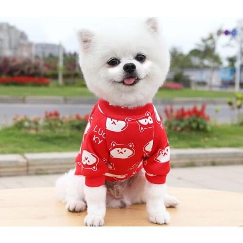 Plush Fleece Dog Sweater Spring Winter Puppy Sweatshirt Cat Clothes Soft Pet Clothing for Small Medium Large Dog York Chihuahua
