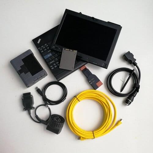 V06.2021 ICOM A2+B+C Software Used Laptop X200T HDD/SSD Expert mode Inpa Diagnostic Programming Tool Ready to use