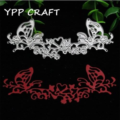 YPP CRAFT Butterfly Lace Metal Cutting Dies Stencils for DIY Scrapbooking/photo album Decorative Embossing DIY Paper Cards