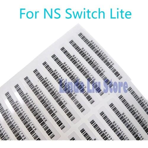 10pcs/lot Paste Bar Mark Tag Sticker Label For Nintend Switch lite Controller housing Shell Sticker label For switch NS lite