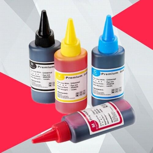 400ML Universal Refill Ink kit for Epson Canon HP Brother Lexmark DELL Kodak Inkjet Printer CISS Cartridge Printer Ink