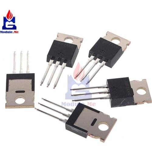 50 PCS/Lot IC Chips IRFZ44N 3 Pin Transistor TO-220 Rectifier Power MOSFET for Arduino SCM Component Integrated Circuit