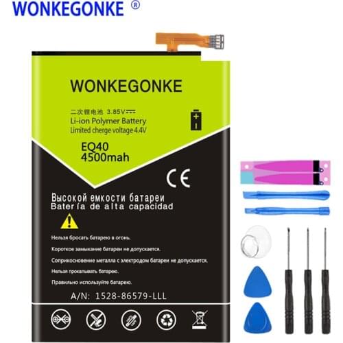 WONKEGONKE EQ40 Battery for Motorola Moto Droid Turbo XT1225 XT1254 Batteries Bateria