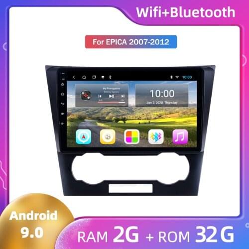 Car Radio Player Stereo For Chevrolet Epica 2007 2008 2009 2010 2011 2012 Android Zksoftwar Car Modified Large Screen Navigation