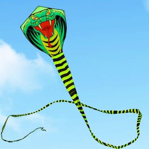 Free shipping 15m snake kite 10pcs/lot flying line ripstop nylon fabric outdoor toys cerf volant rainbow kite wholesale factory