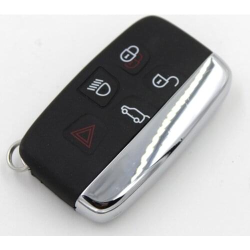 Key Shell 5 Button Remote Case For LAND ROVER Range Rover Evoque Discovery 4 Freelander FOB Cover