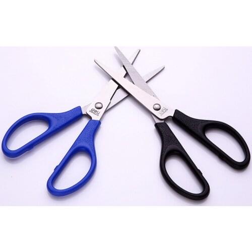 Deli High Quality Stainless Steel Scissors Business Office Home Paper Scissor Kitchen Knife Cutter DIY Cutting Tools Stationery