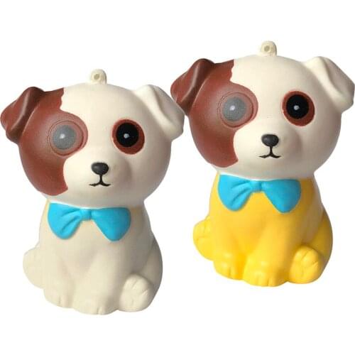 Children Squishies Adorable Puppy Decompression Toys Kids Slow Rising Cream Squeeze Scented Stress Relief Toys
