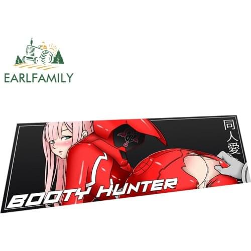 EARLFAMILY 13cm x 5.2cm For Wont You Be My Darling Vinyl Car Stickers Refrigerator Decal Waterproof Sunscreen Creative Decor