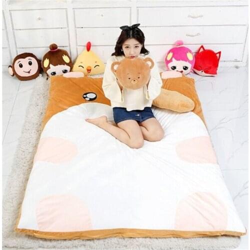 Fancytrader Kawaii Cute Mouse Plush Bed Sofa Soft Animal Beanbag Tatami Carpet Mattress 200cm X 150cm