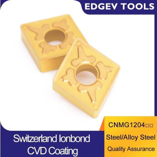 10PCS Carbide Insert CNMG120404 CNMG120408 CNMG 120404 CNMG 120408 External Turning Tools CNC Cutter For Steel