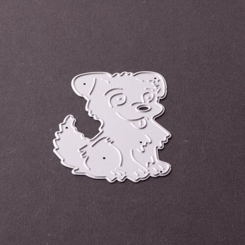 Metal dog die cutting dies for Scrapbooking/DIY Easter wedding Halloween Easter card