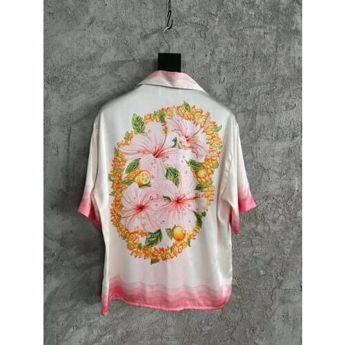 IK0796 Fashion Mens Shirts 2021 Runway Luxury famous Brand European Design party style Mens Clothing