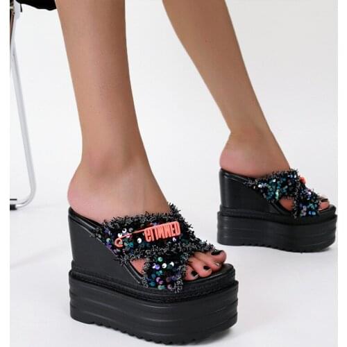 Женские шлепанцы Preto branco China At AliExpress