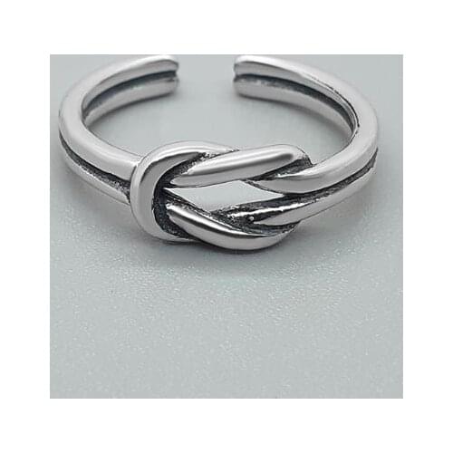 Ins Style Vintage Love Heart Rings for Women Men Lover Finger Ring Minimalist Jewelry Boho Wholesale