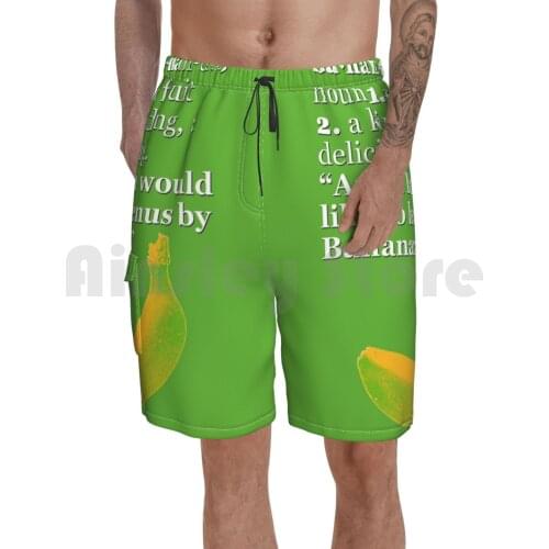 Time To Learn You Abcs , Or At Least Your Bs Beach Shorts Men Beach Pants Swimwear Psych Shawn Spencer Funny