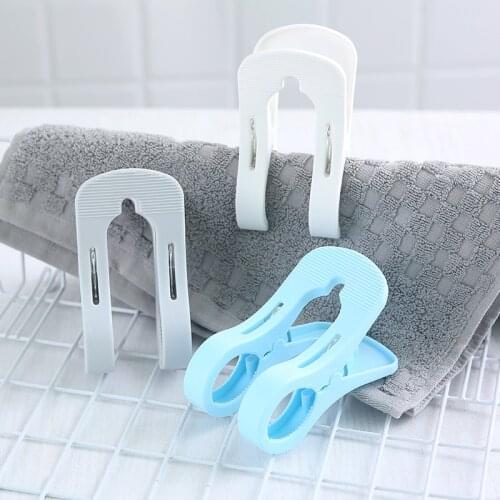 Laundry Clips Windproof Clip Cotton Quilt Clothing Plastic Clothespin Clothes Caught Towel Clamp Drying Racks Retaining Clip